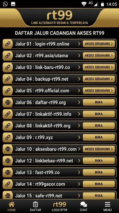 Tampilan link alternatif rt99